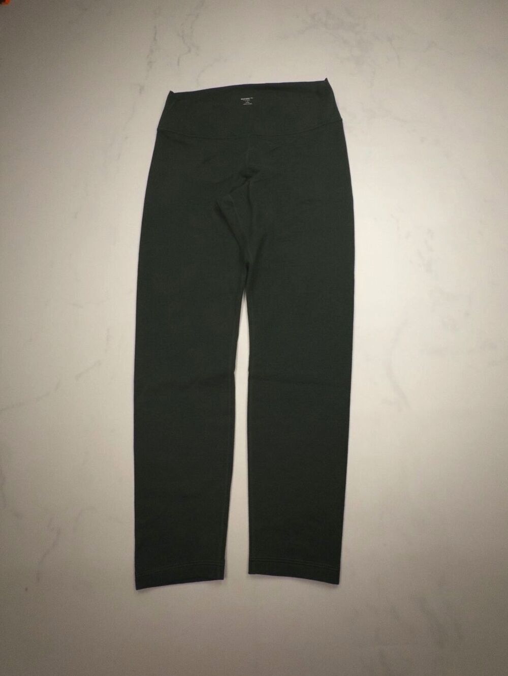 Old Navy Active High Waist Leggings Green 2010s Minimalist Slim Fit - Womens L